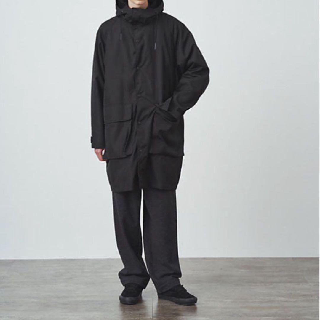 【未使用】ATON  DYE NYLON モッズコート ライナー付き