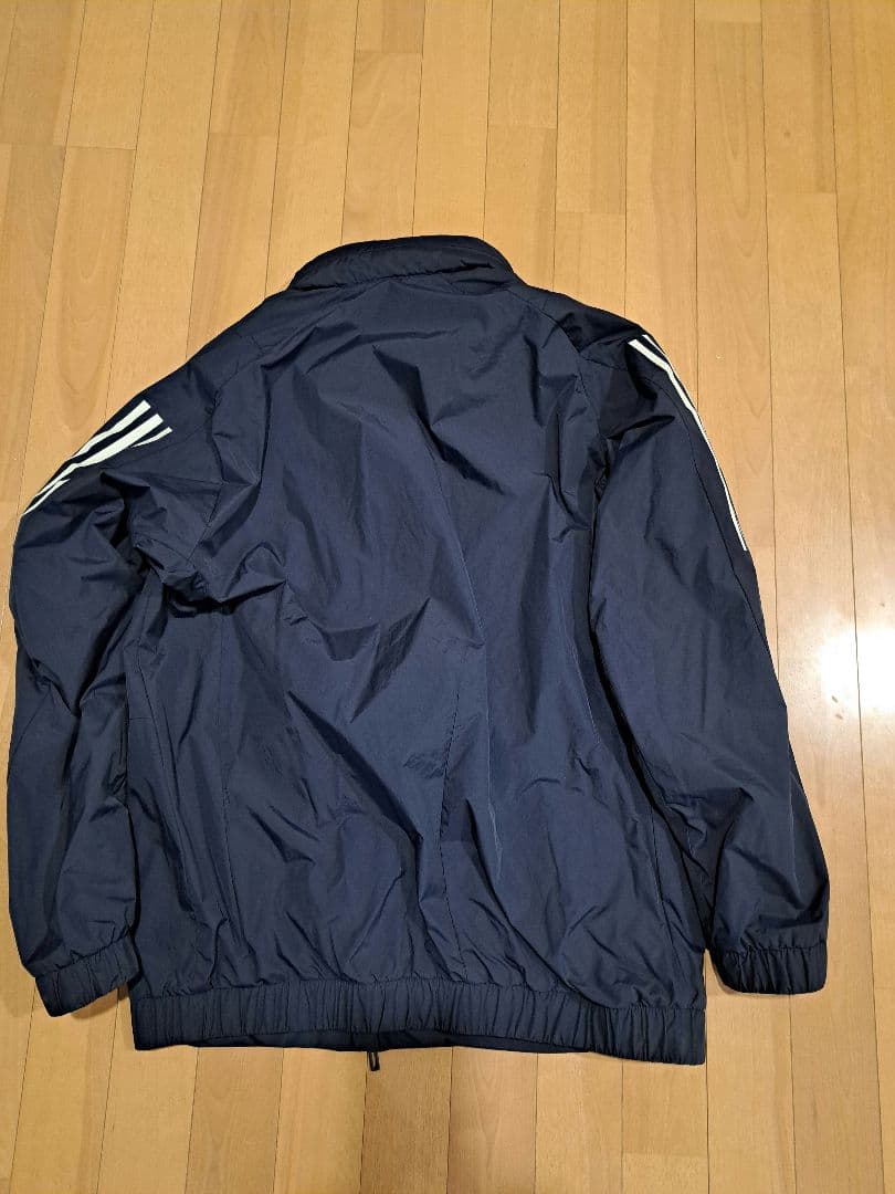 adidas ネイビー 　ウィンドジャケットパンツ　セットアップ