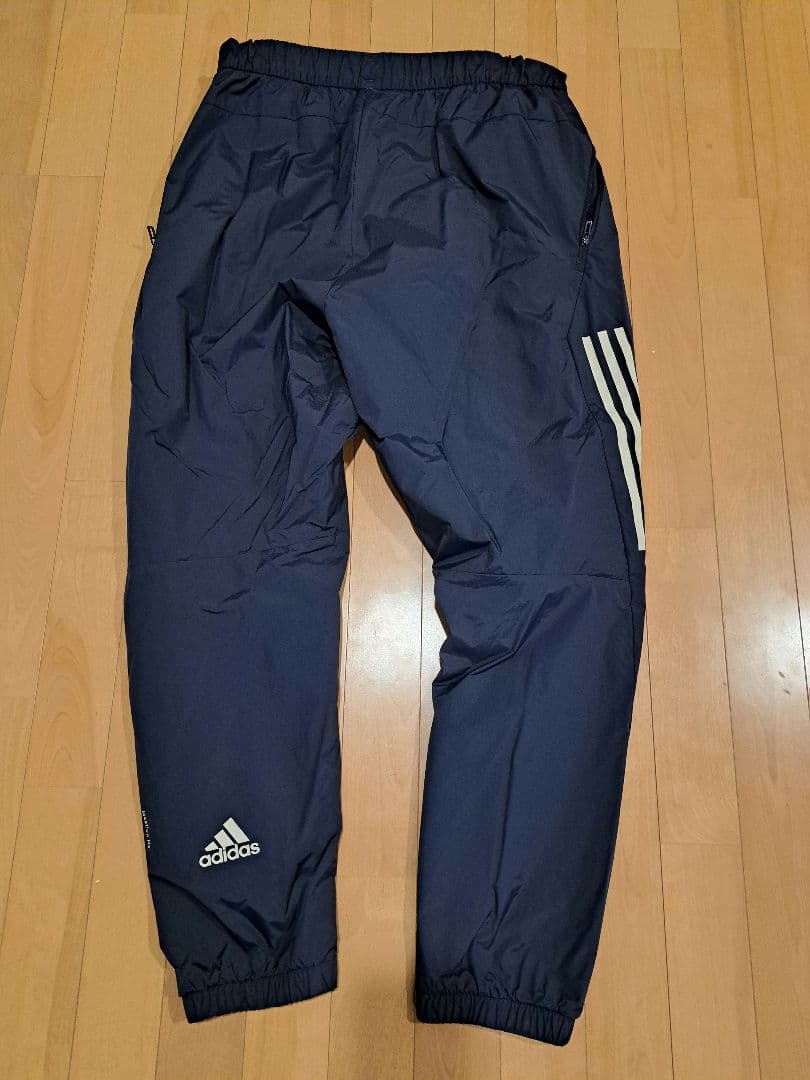 adidas ネイビー 　ウィンドジャケットパンツ　セットアップ