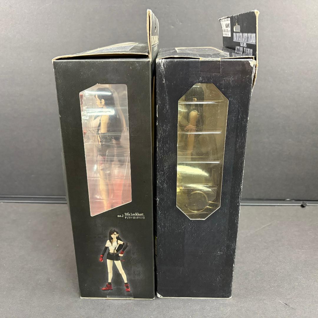 中古 訳あり ティファ ロックハート FFVII プレイアーツ フィギュア 2個