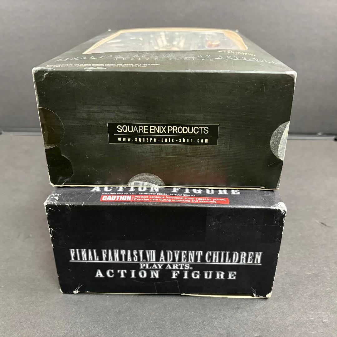 中古 訳あり ティファ ロックハート FFVII プレイアーツ フィギュア 2個