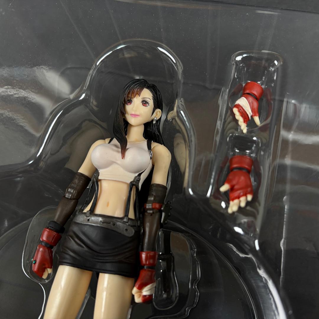 中古 訳あり ティファ ロックハート FFVII プレイアーツ フィギュア 2個