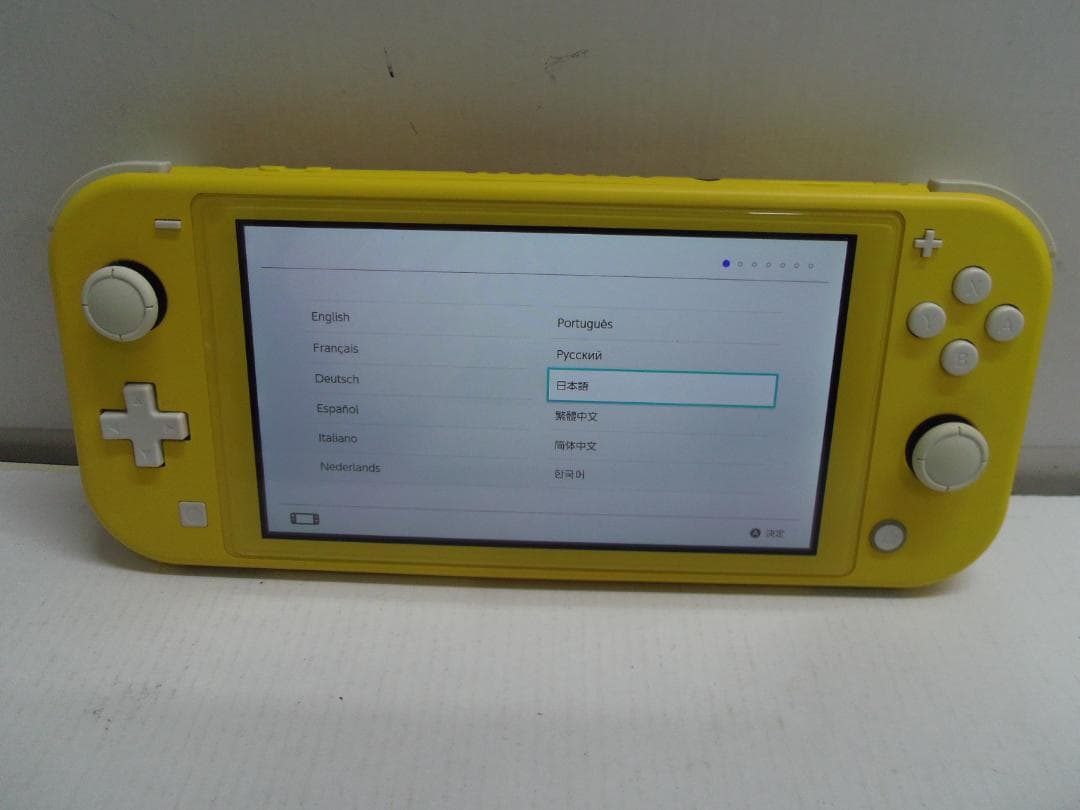 【中古】Nintendo Switch Lite イエロー　本体　アダプタのみ