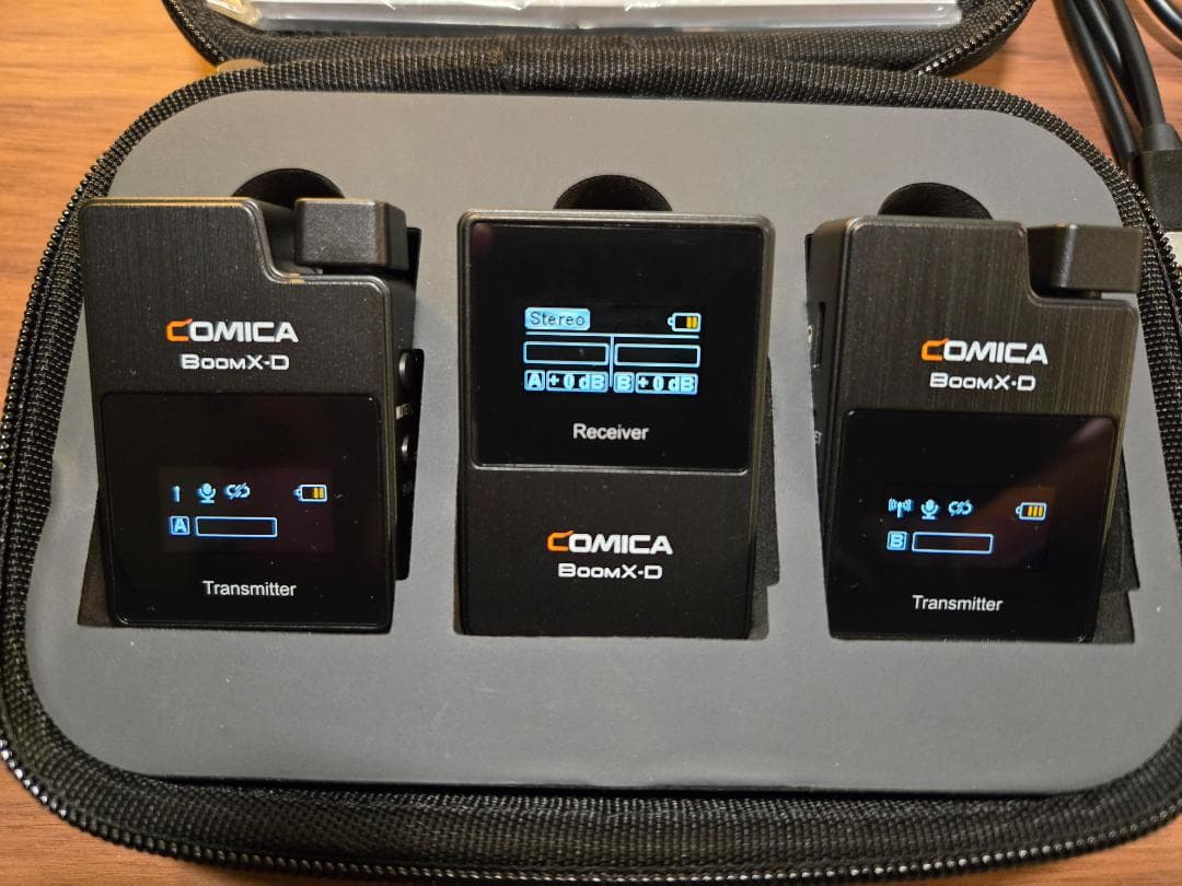 【未使用品】COMICA BoomX-D D2 ワイヤレスマイクセット