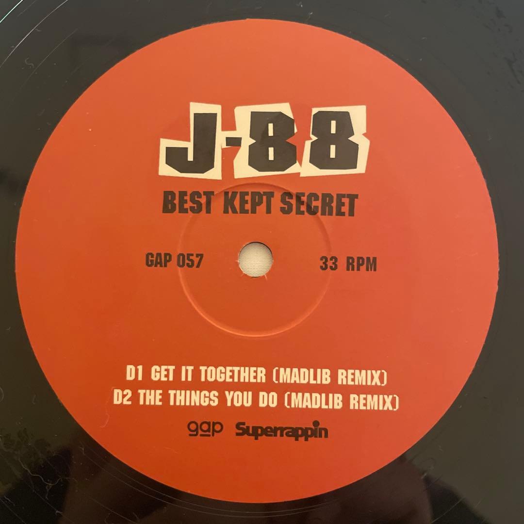 J-88 BEST KEPT SECRET LP レア盤