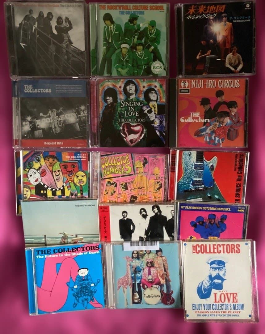 初回限定盤DVD付含む21タイトルザ・コレクターズ／THE COLLECTORS
