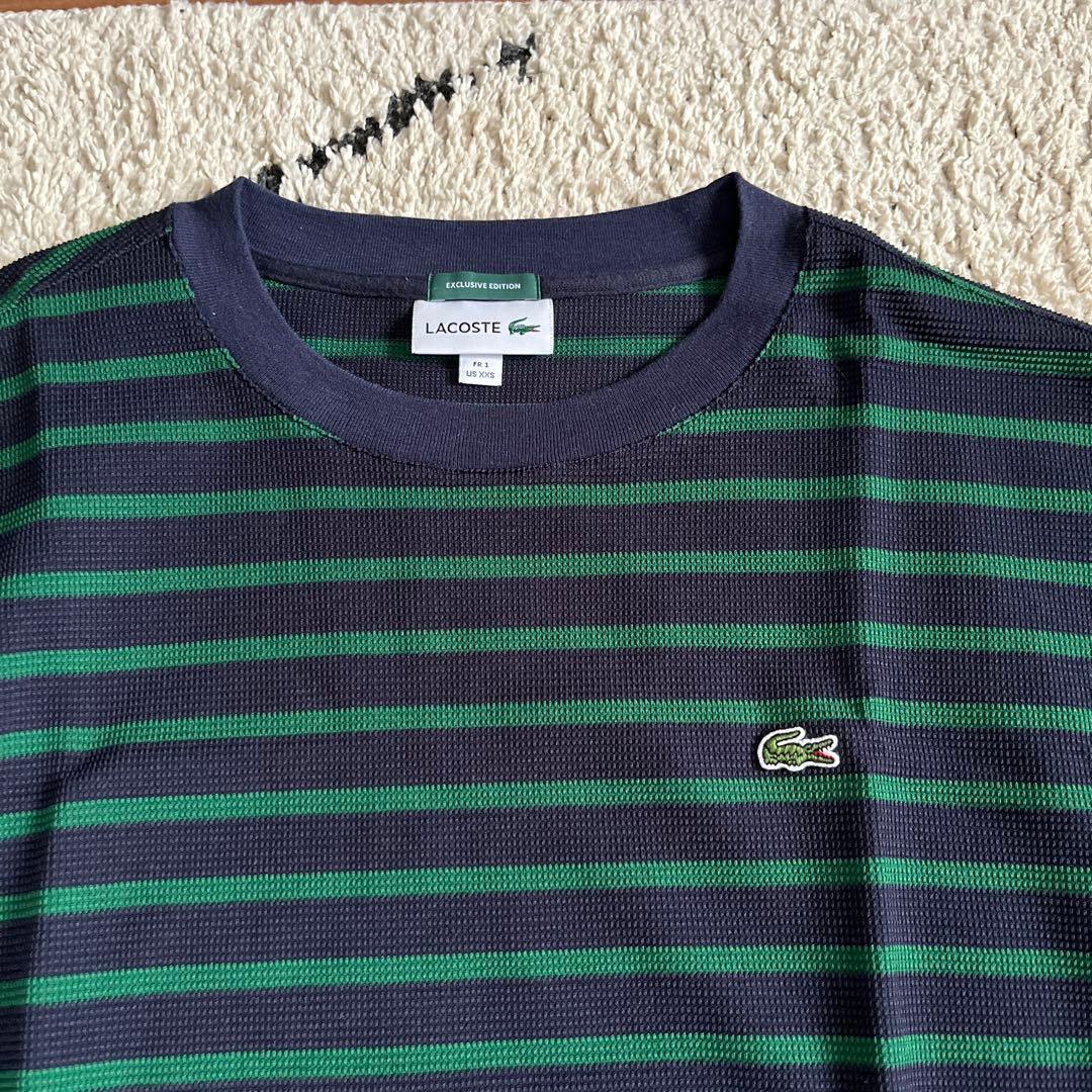 LACOSTE for B:MING by BEAMS カノコ ボーダーTシャツ