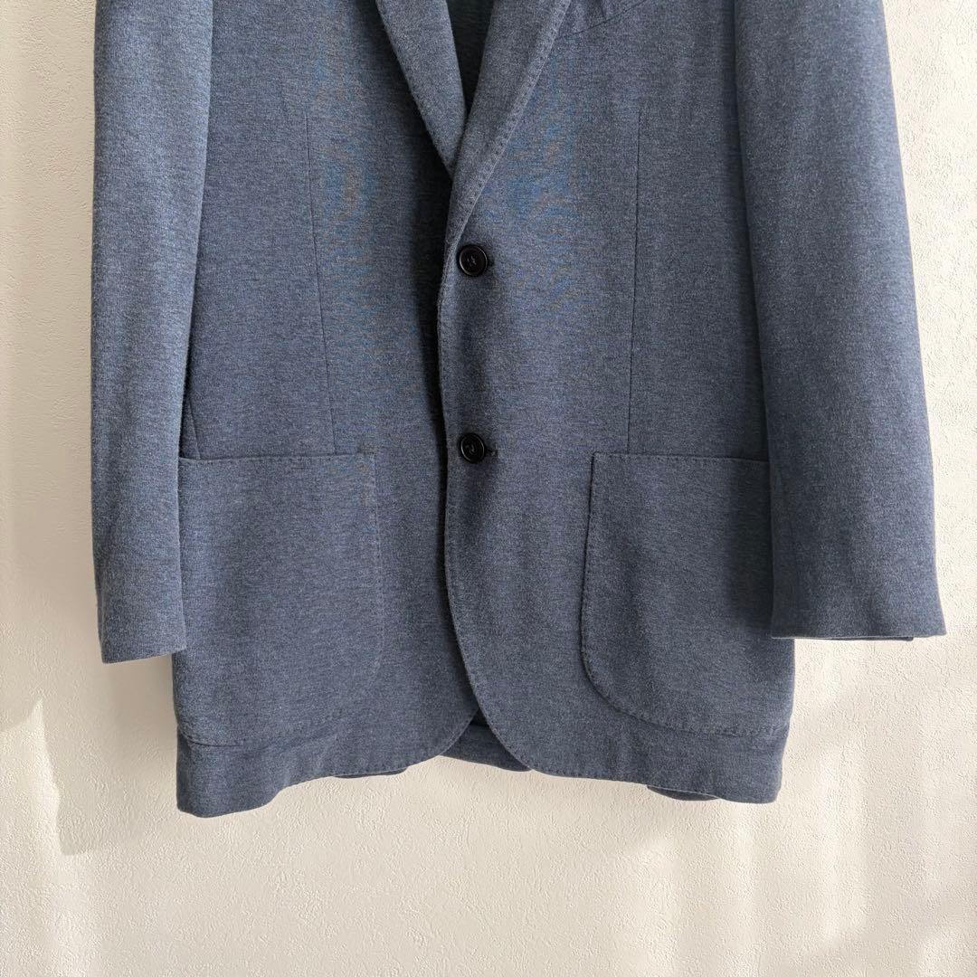 【美品✨】LARDINI テーラード　カシミヤ混　46 ネイビー　ブート付き
