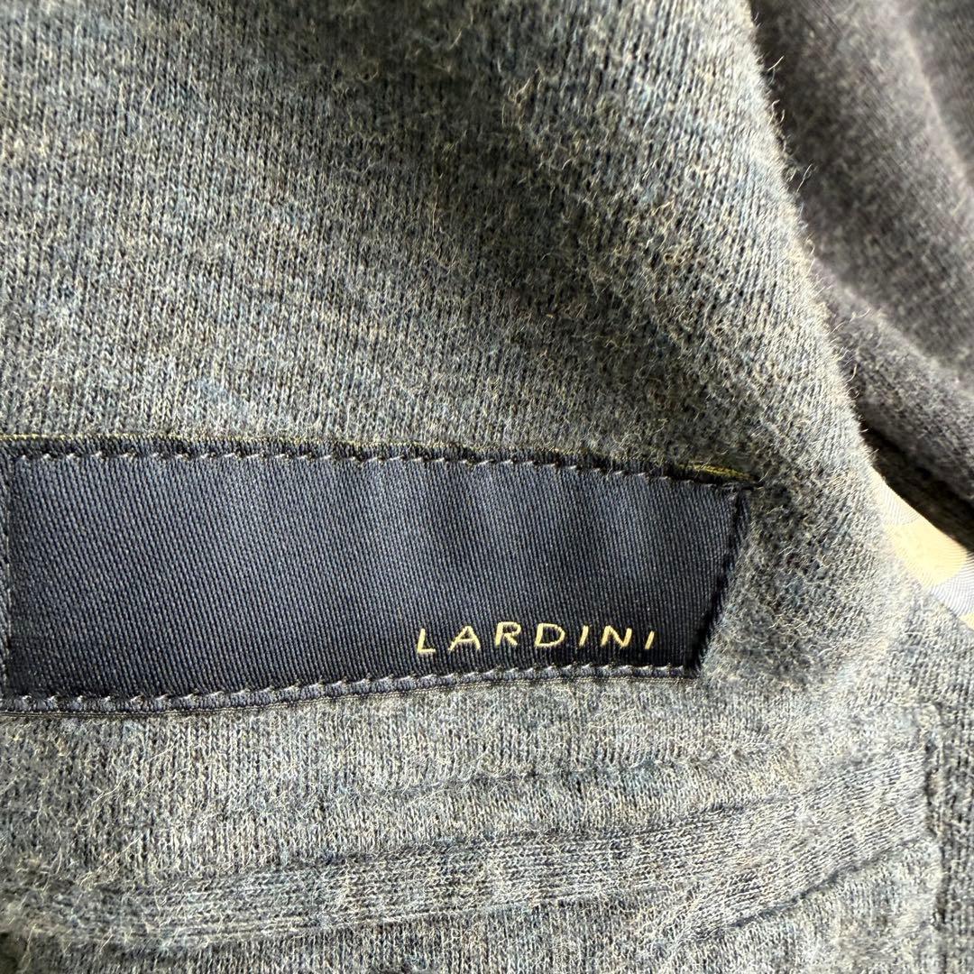 【美品✨】LARDINI テーラード　カシミヤ混　46 ネイビー　ブート付き