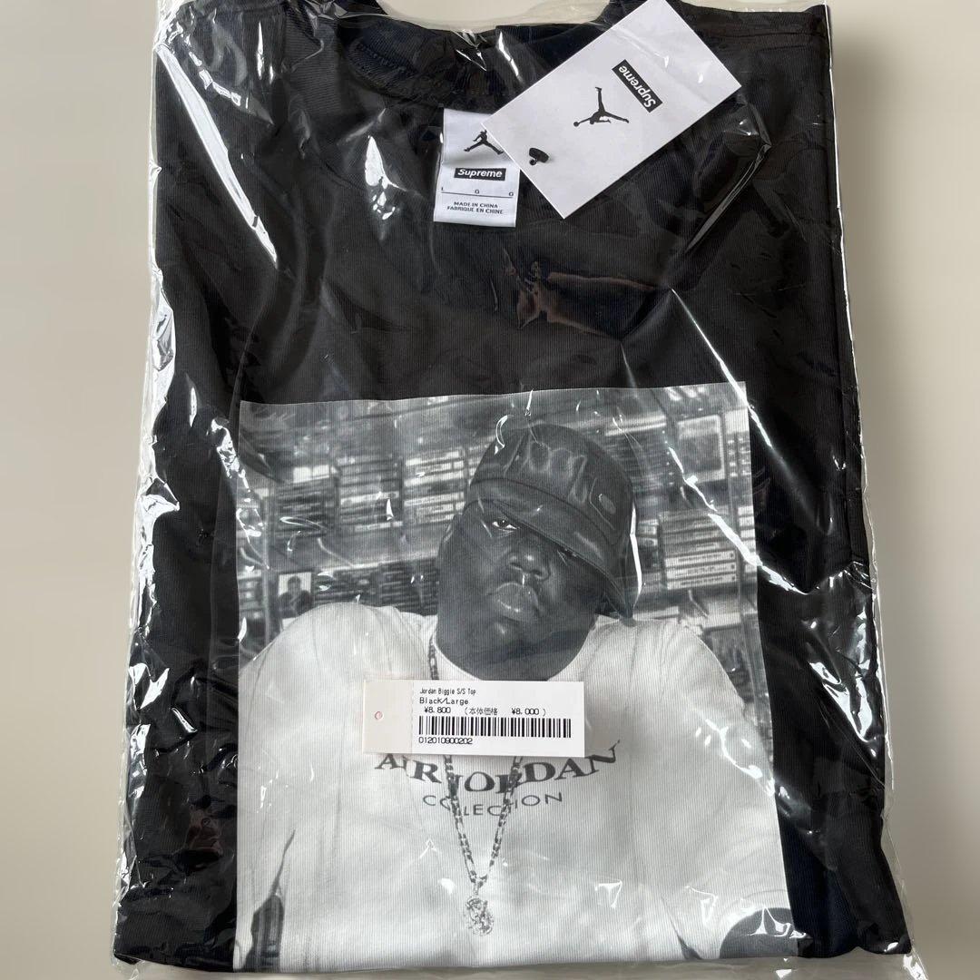 【新品・未使用品】即日発送!! Supreme Jodan biggie 黒　L