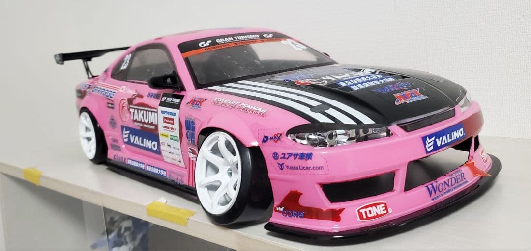 ヨコモs15シルビアSAYAKAモデルボディのみ