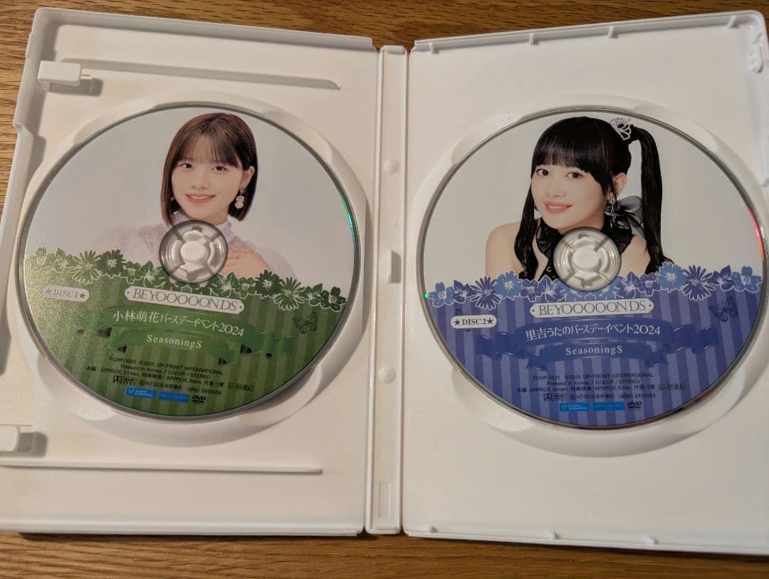 BEYOOOOONDS 小林萌花 里吉うたの バースデーイベント2024 DVD
