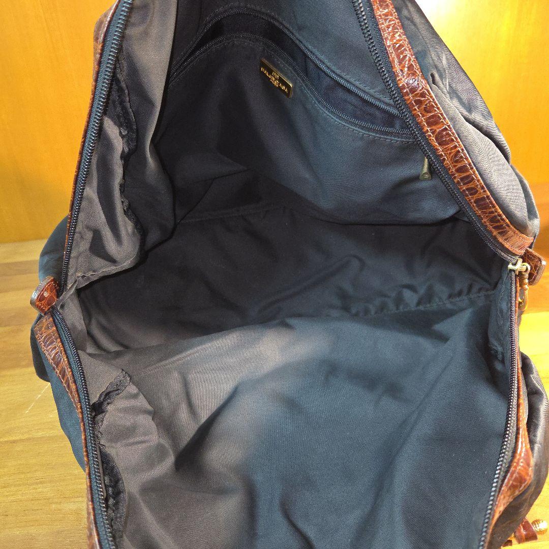 BALENCIAGA バレンシアガ ナイロンボストンバッグ