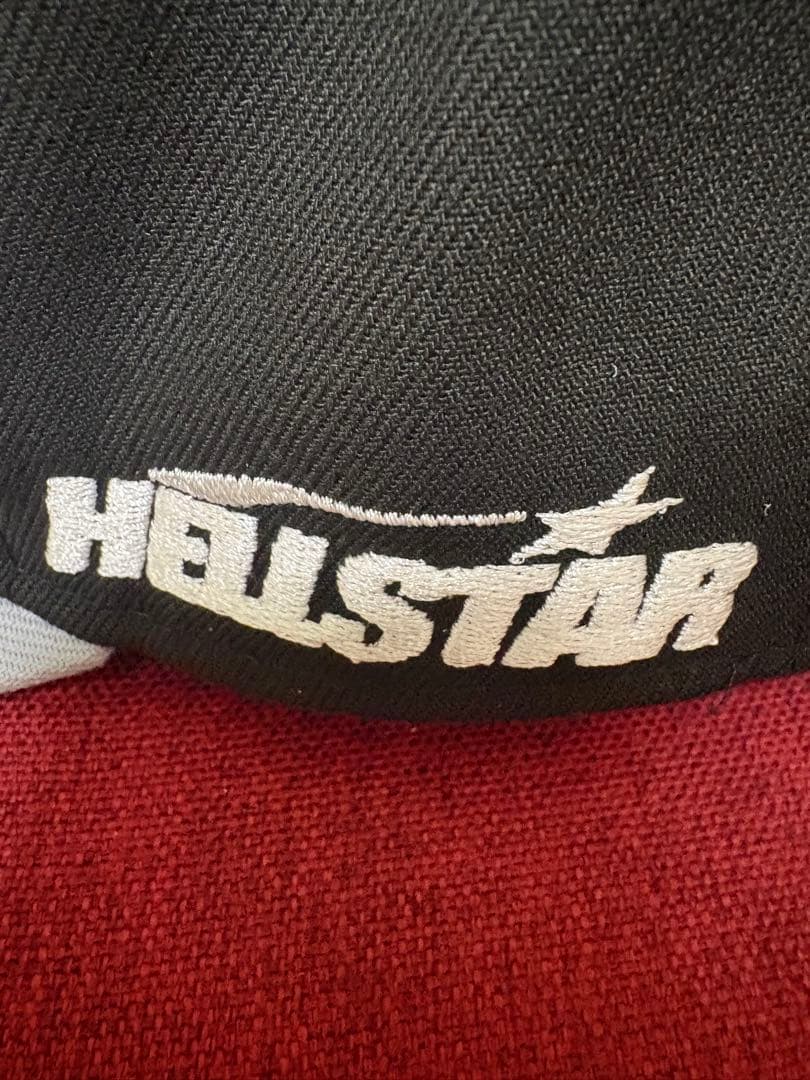 HELLSTAR ベースボールキャップ 黒 グレー