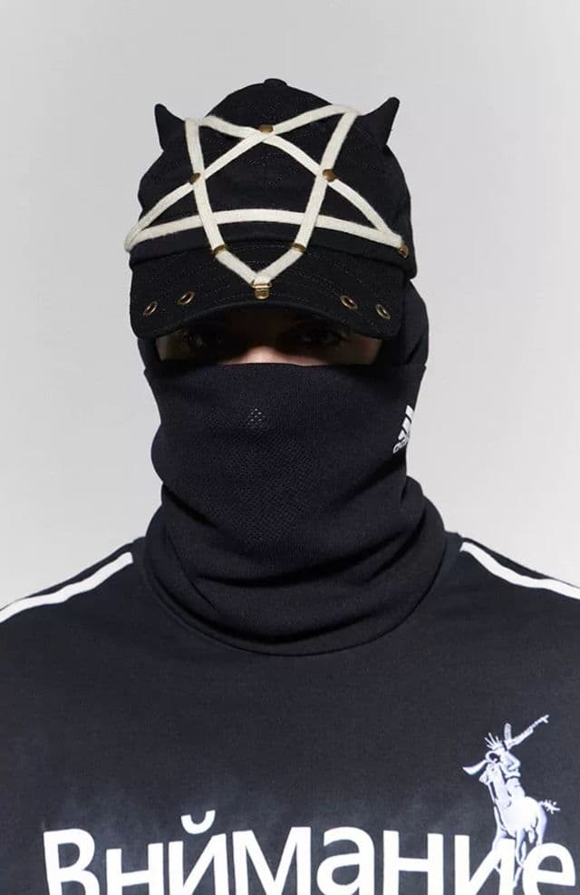 帽子 DND4DES Pentagram Rivet Devil Cap