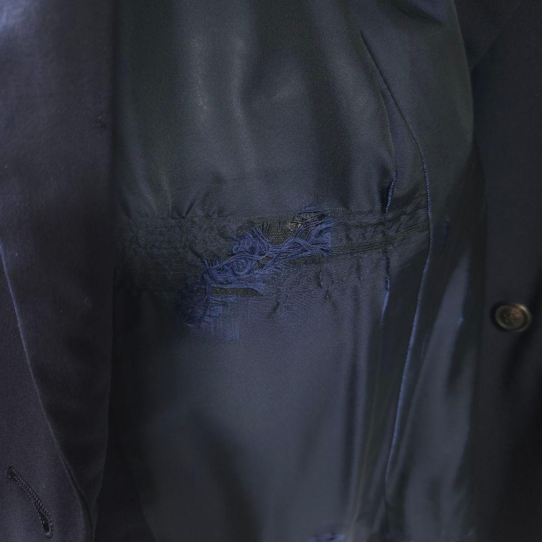 91aw ISSEY MIYAKE MEN ダブルジャケット ダークネイビー