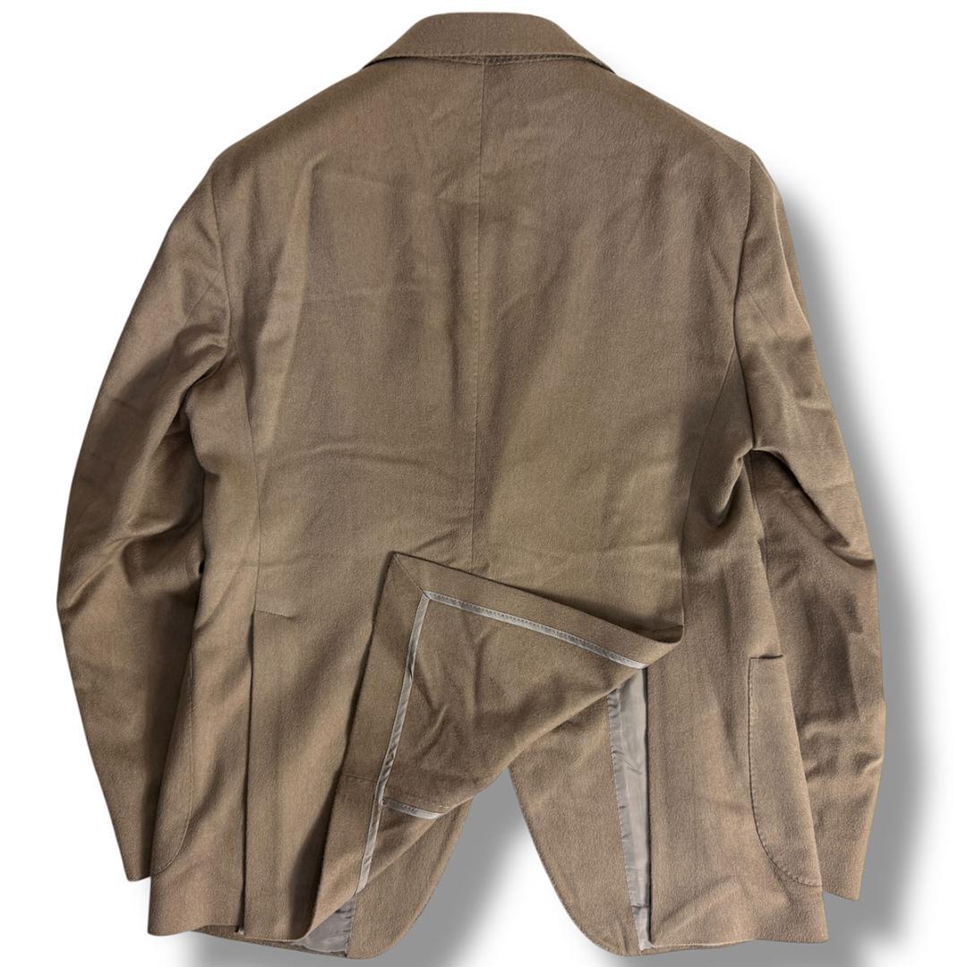 J7156美品 タリアトーレ ブリッラ別注24AWキャメル100%ジャケット48
