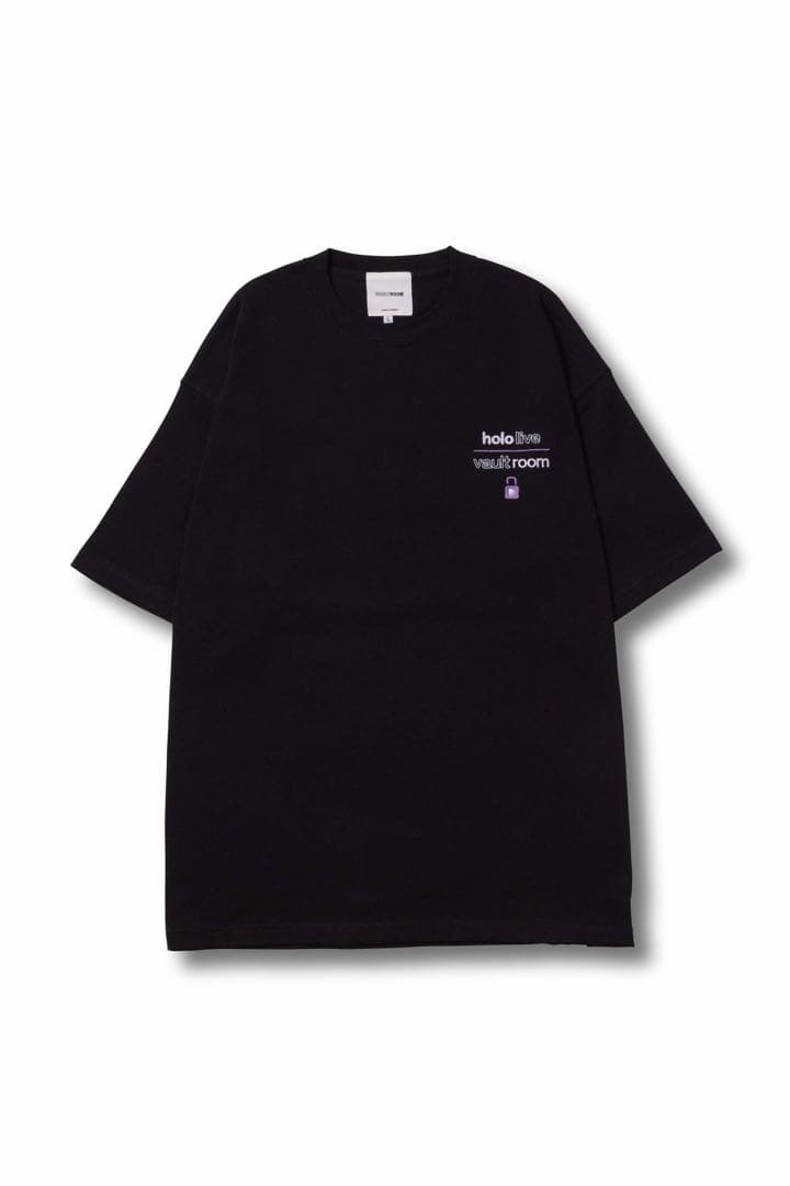 常闇トワ VAULTROOM Tシャツ 黒