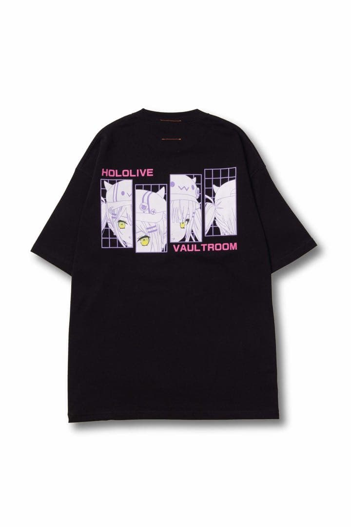 常闇トワ VAULTROOM Tシャツ 黒
