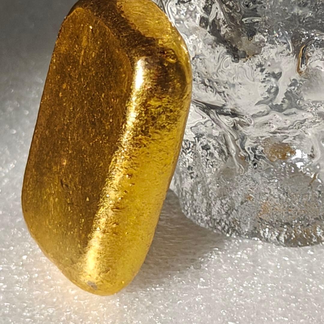 金塊　古銭　古代中國　硬貨 金貨 古金 大清 地金 金錠　漢字刻印　景福　56g