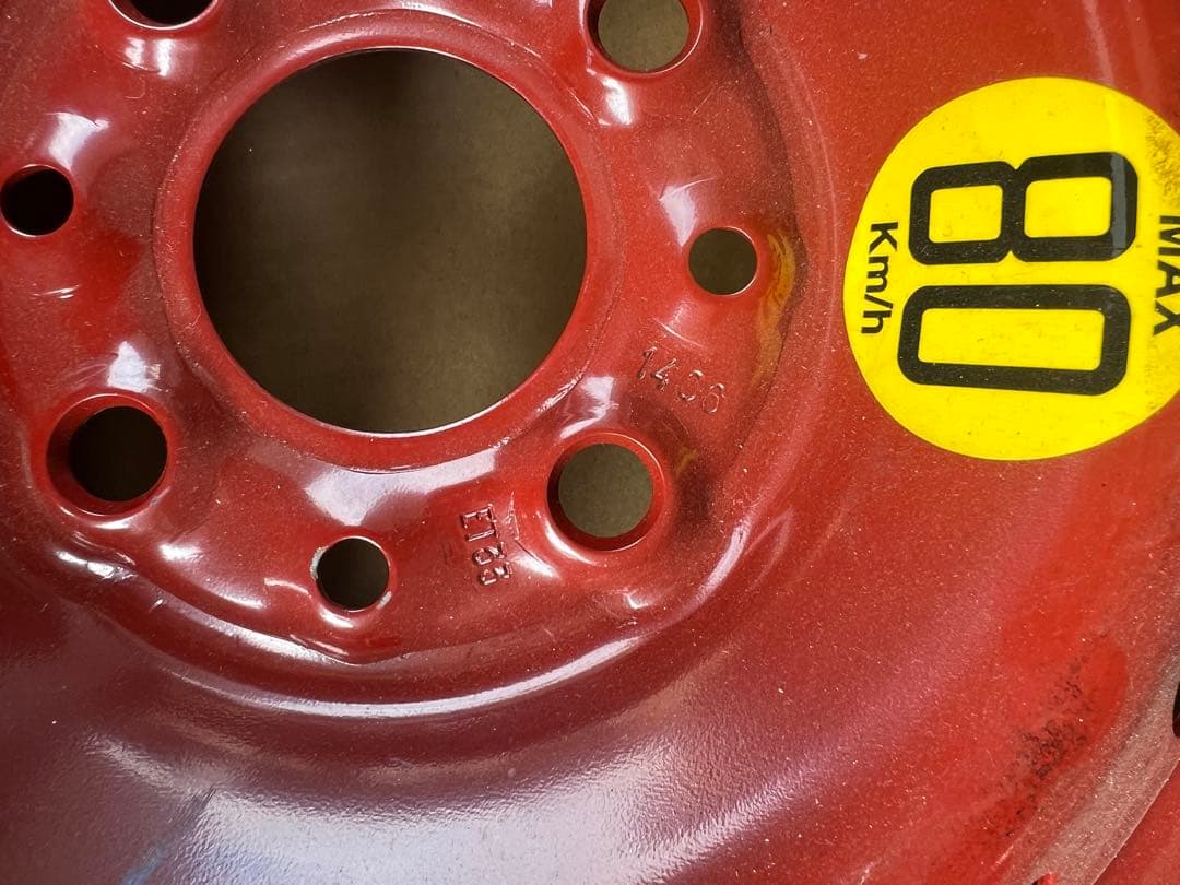 FIATニューパンダ用　純正 スペアタイヤ 1本