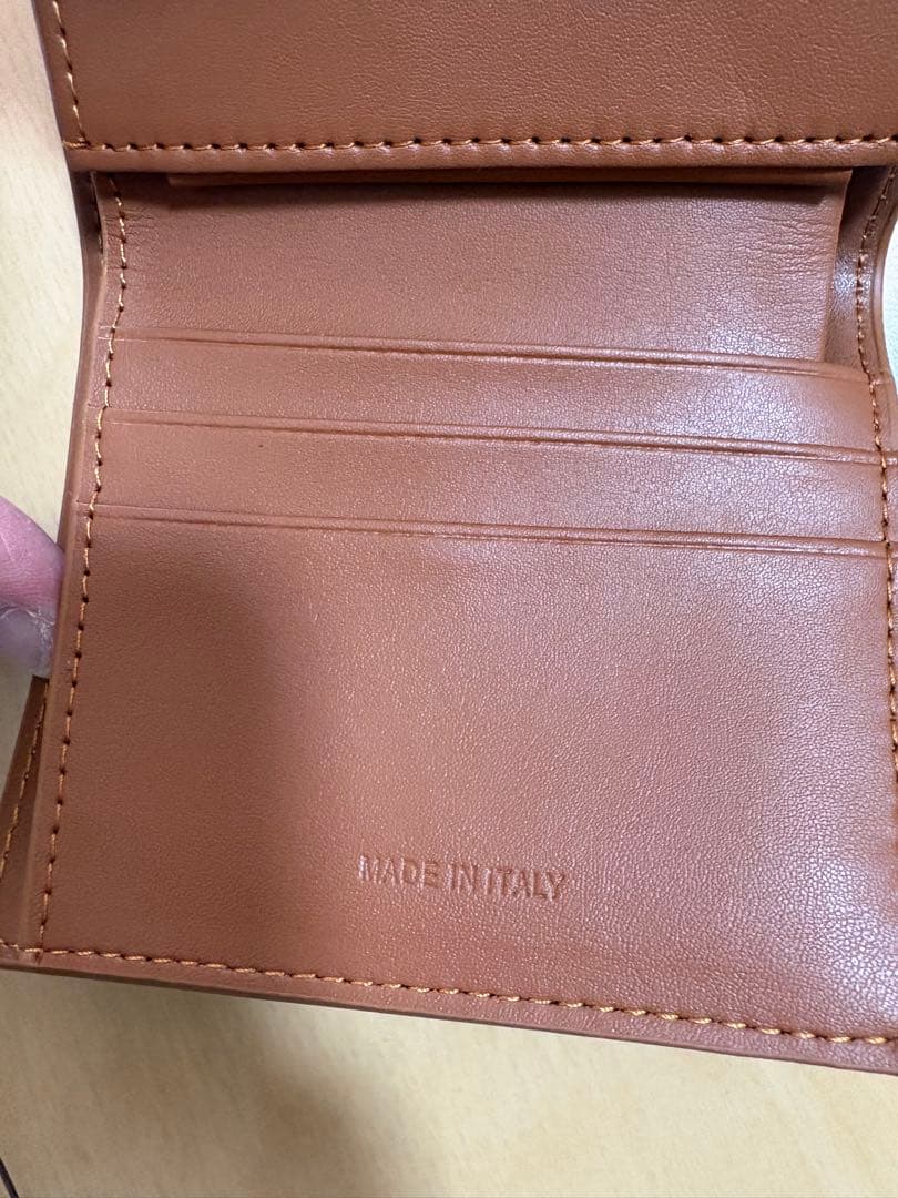 CELINE ブラウン三つ折り財布