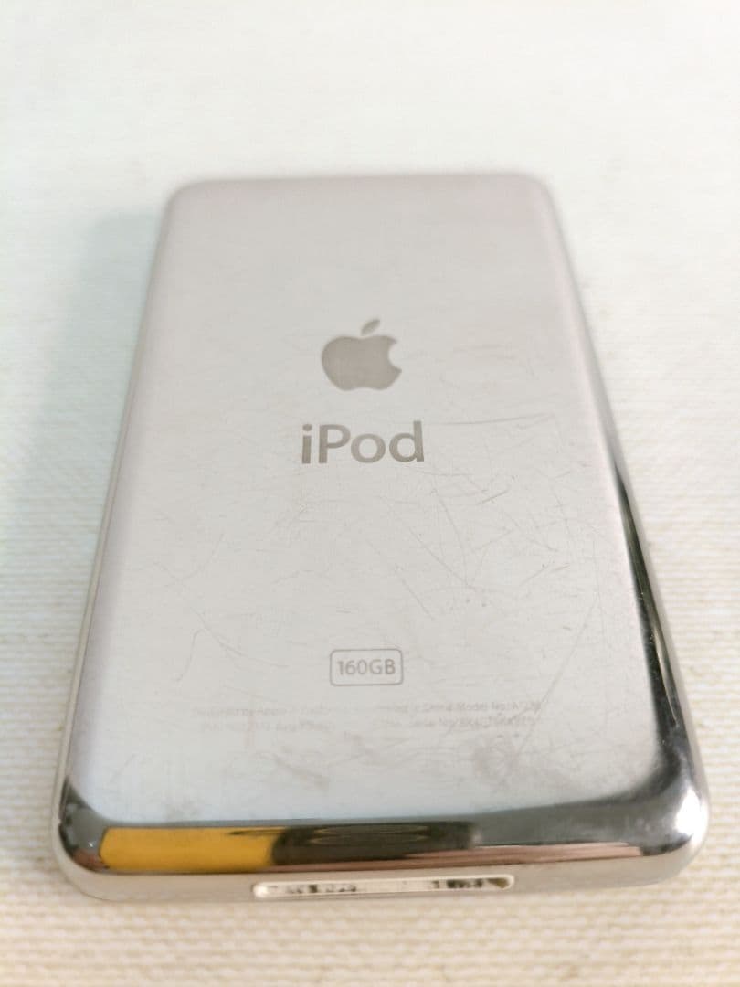iPod classic 160GB 動作確認済み