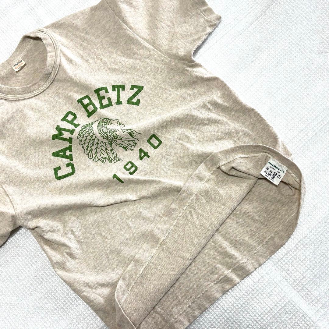 WAREHOUSE Lot. 4601 プリントTシャツ サイズS 未使用美品