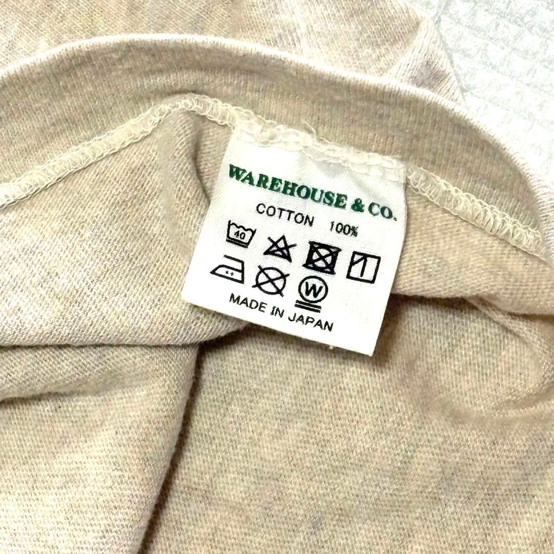 WAREHOUSE Lot. 4601 プリントTシャツ サイズS 未使用美品