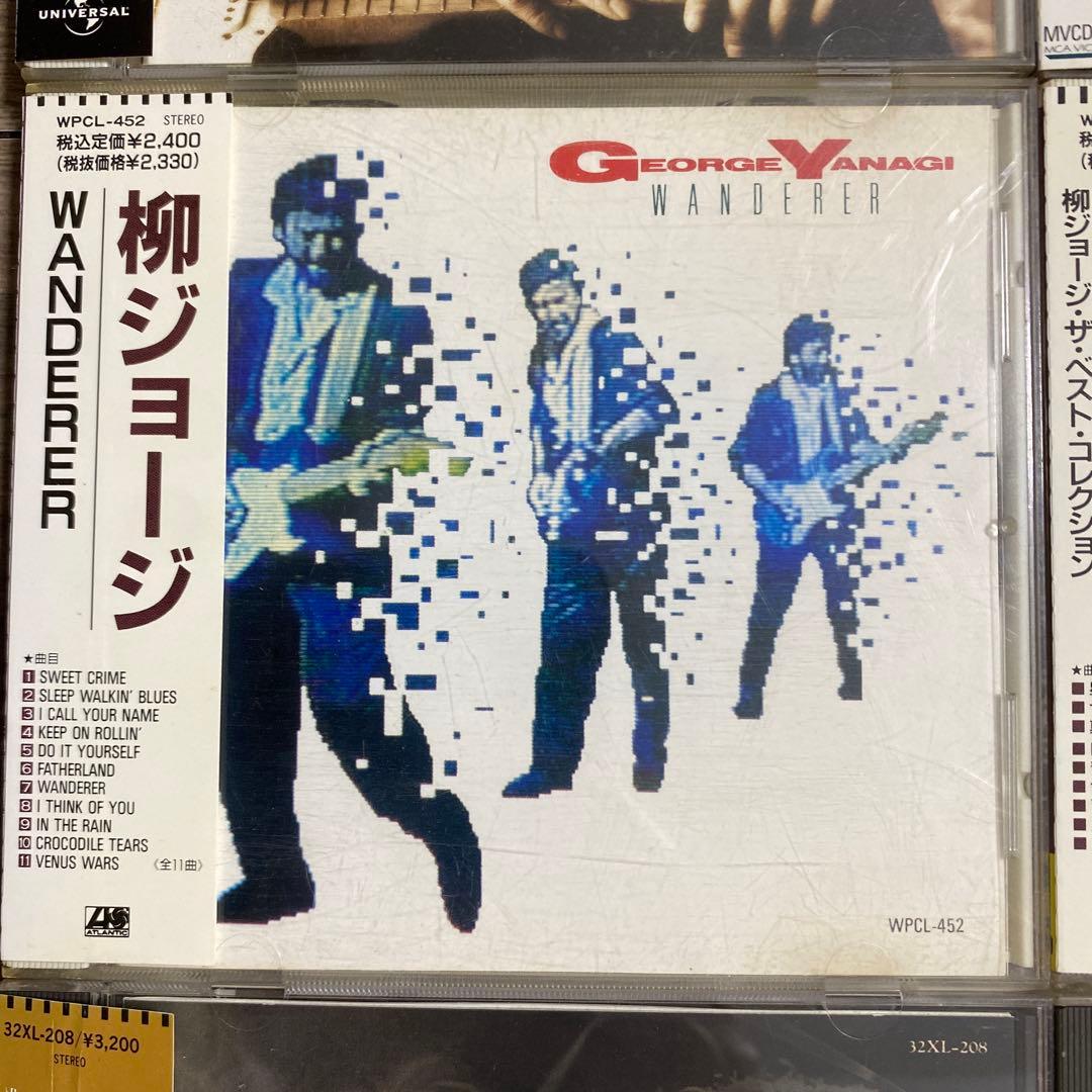 柳ジョージ CD9枚セット レイニーウッド バーニング レア 廃盤 和モノ 横浜
