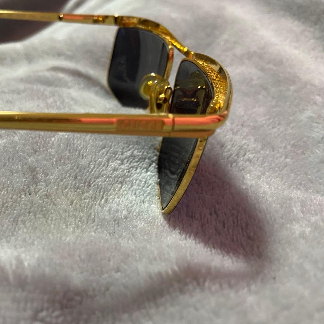 グッチ　Gucci ゴールドフレーム サングラス
