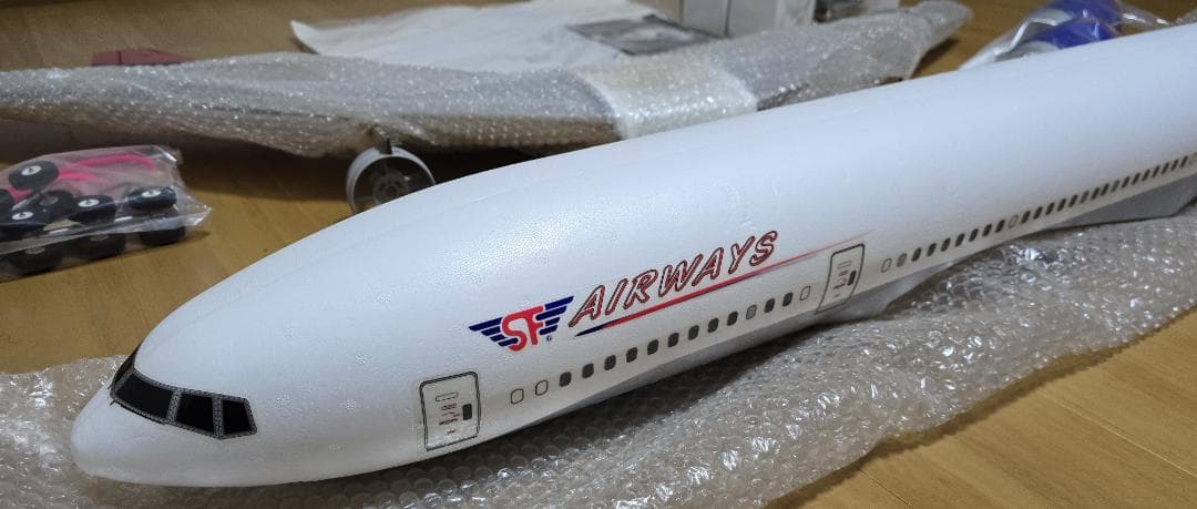 g*w様 SFモデル B777-200　全長1.5mスケール機