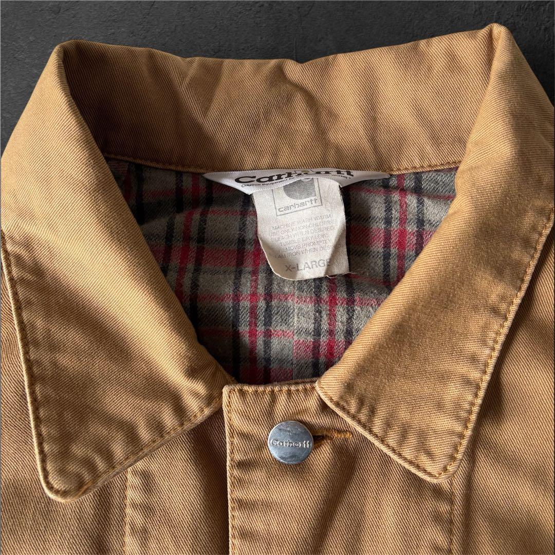 Carhartt カーハート　カバーオール　ジャケット　チョアコート　ブラウン