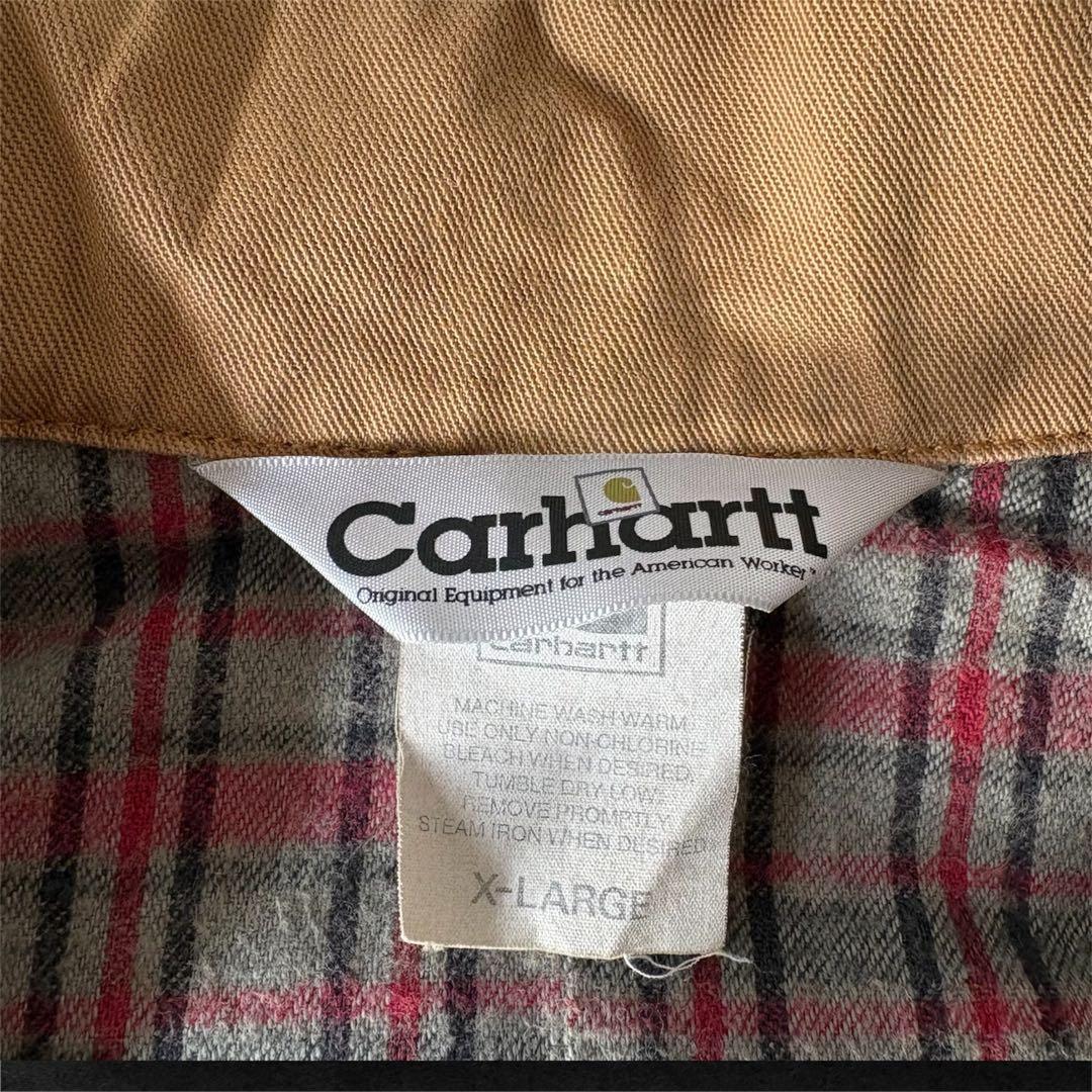 Carhartt カーハート　カバーオール　ジャケット　チョアコート　ブラウン