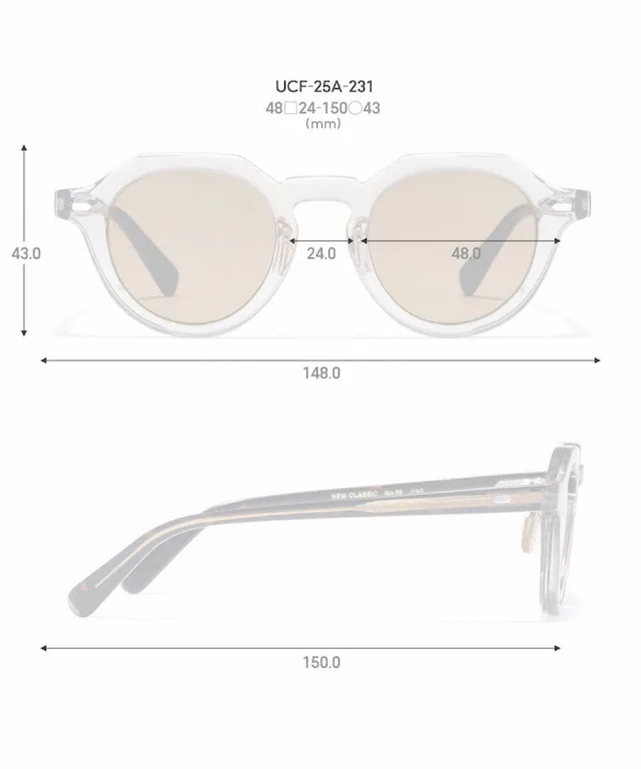 JINS サングラス NEW CLASSIC No.05 SUNGLASSES
