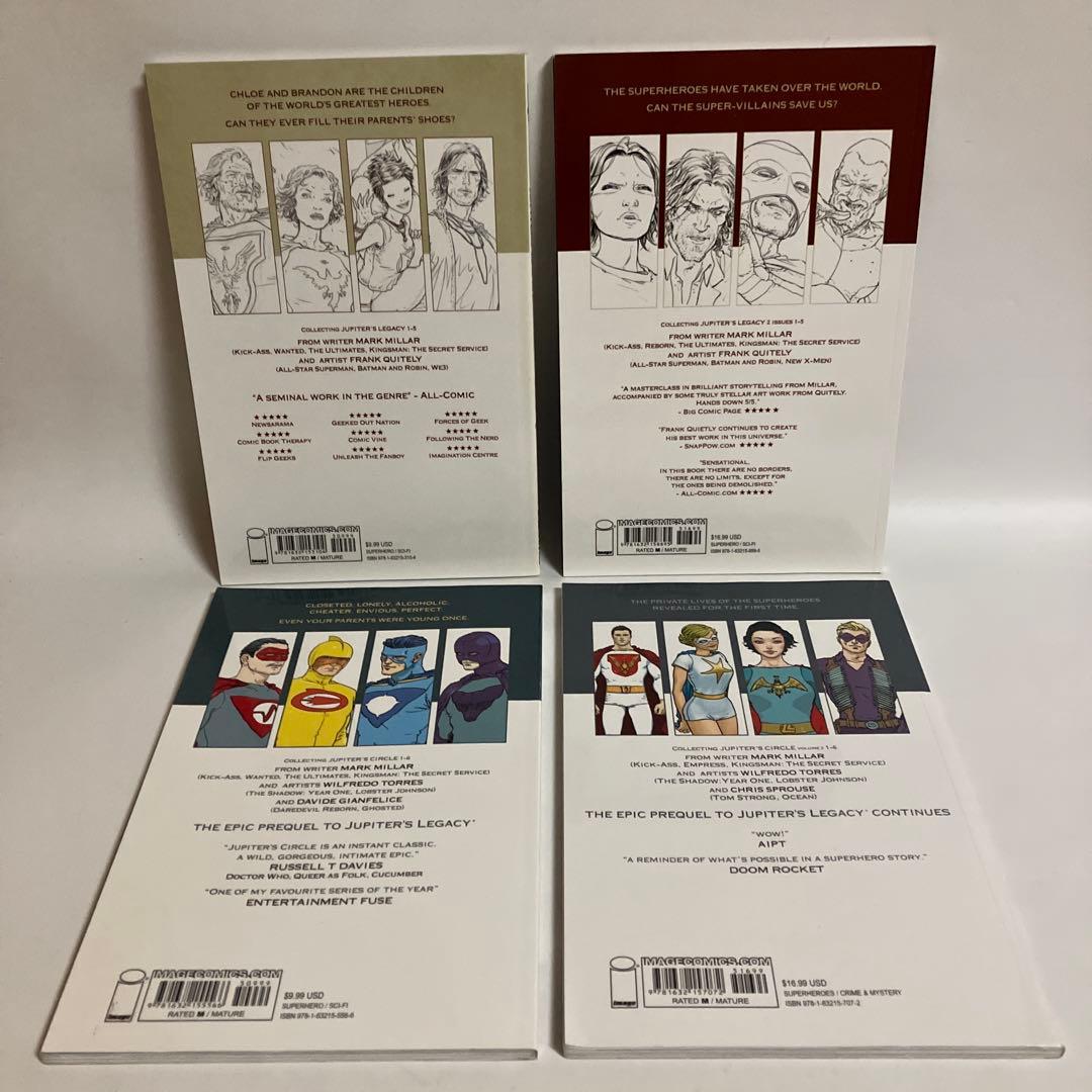JUPITER’S LEGACY&CIRCLE 全巻セット