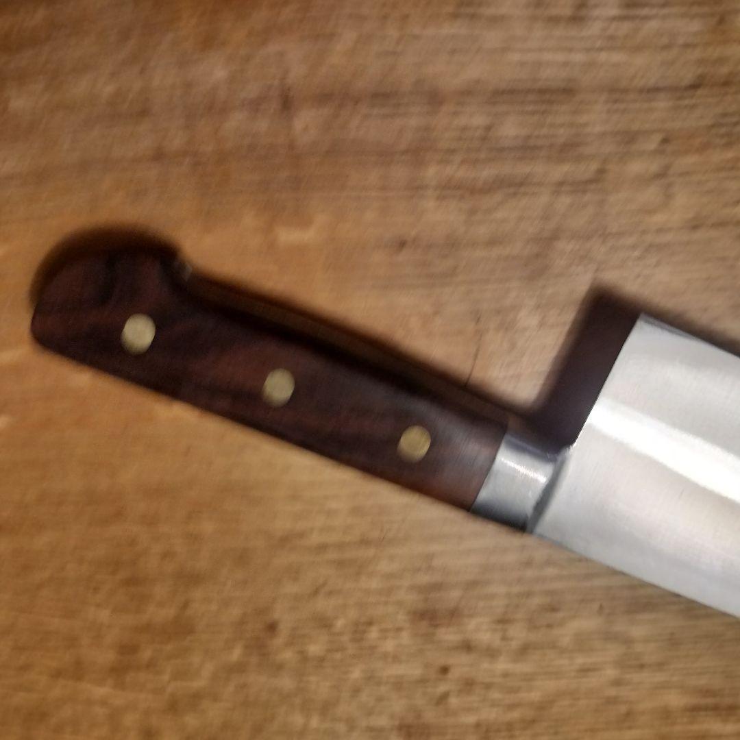 源助久　牛刀ツバ付　330mm
