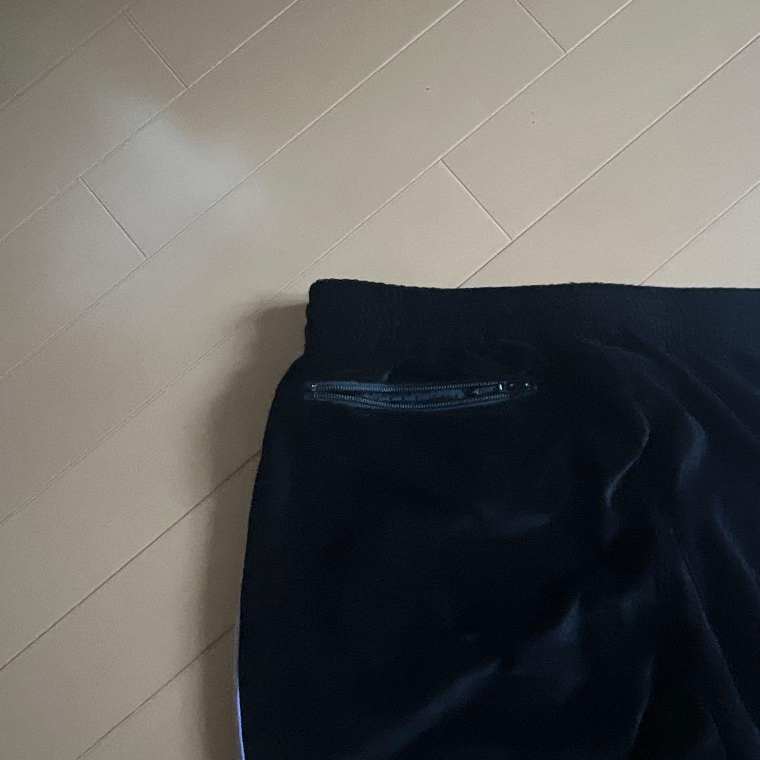 【Needles】ニードルズ ナロー　トラックパンツ　 ベロア パープルライン
