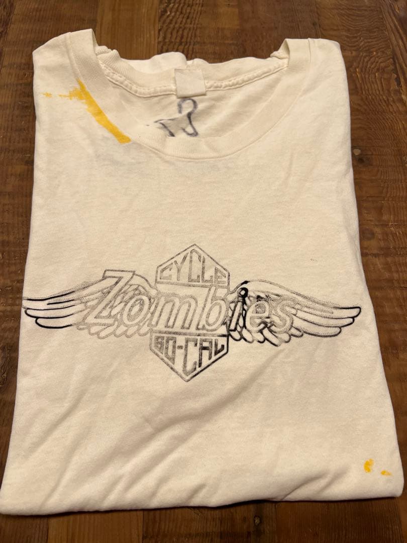 cyclezombies サイン入り Tシャツ サイクルゾンビーズ