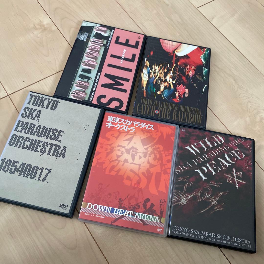 TOKYO SKA PARADISE ORCHESTRA DVD５本セット