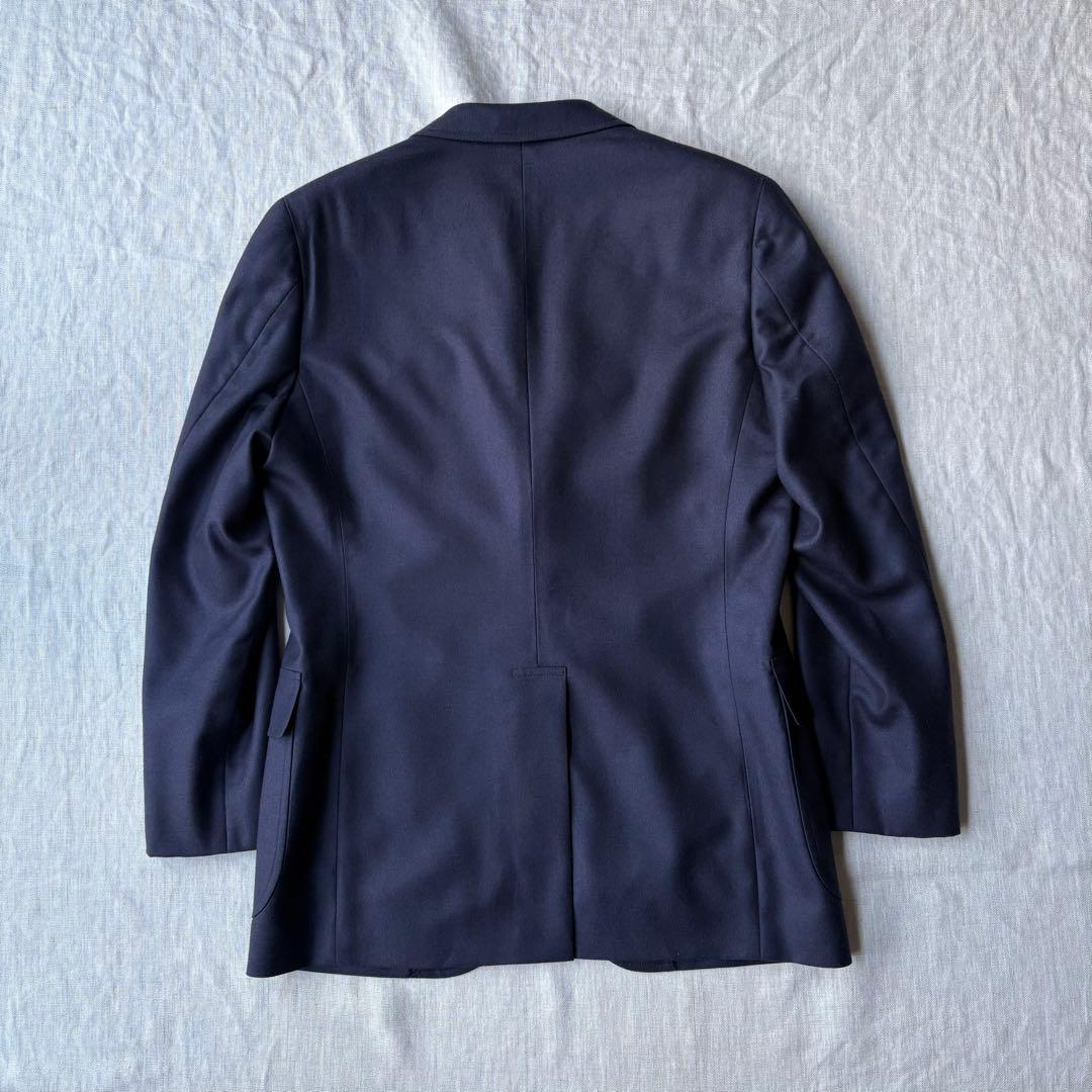 J.PRESS DORMEUIL社生地 金ボタン テーラードジャケット 紺ブレ
