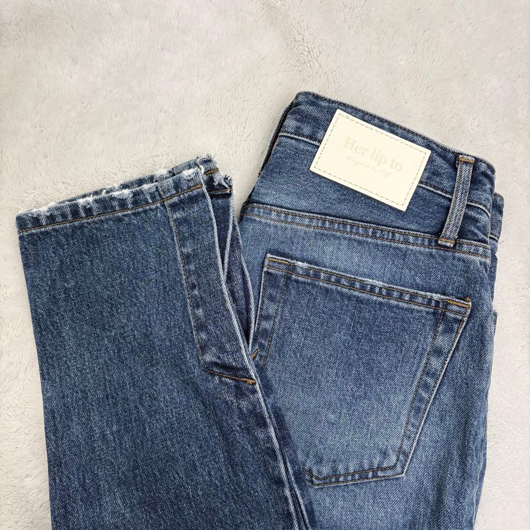 Her lip to Tokyo High Rise Jean 25 スリット