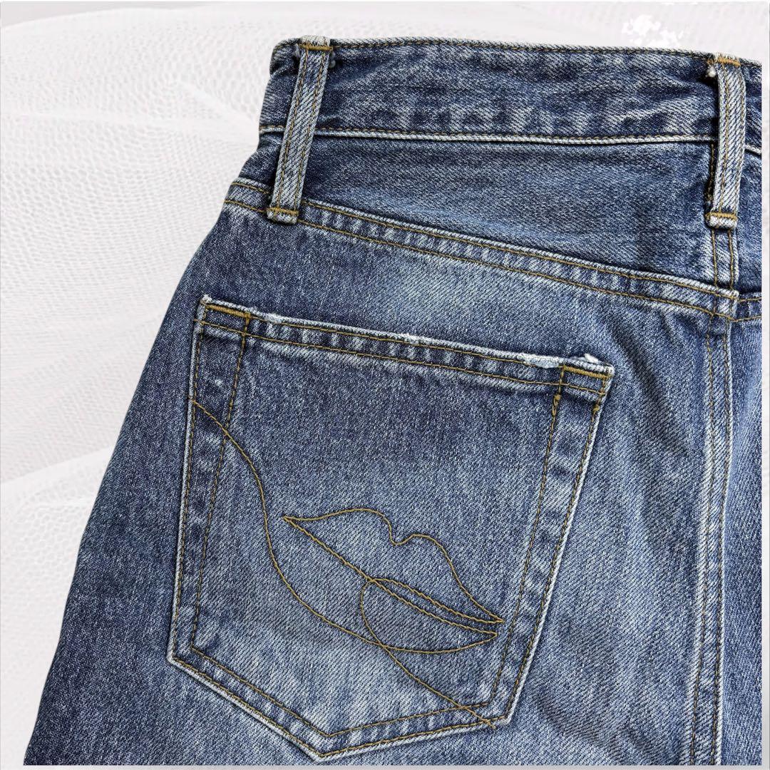 Her lip to Tokyo High Rise Jean 25 スリット