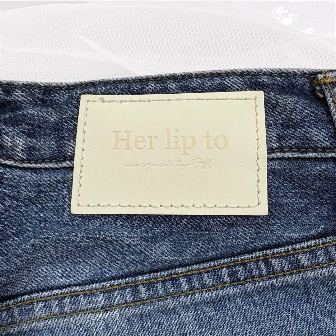 Her lip to Tokyo High Rise Jean 25 スリット