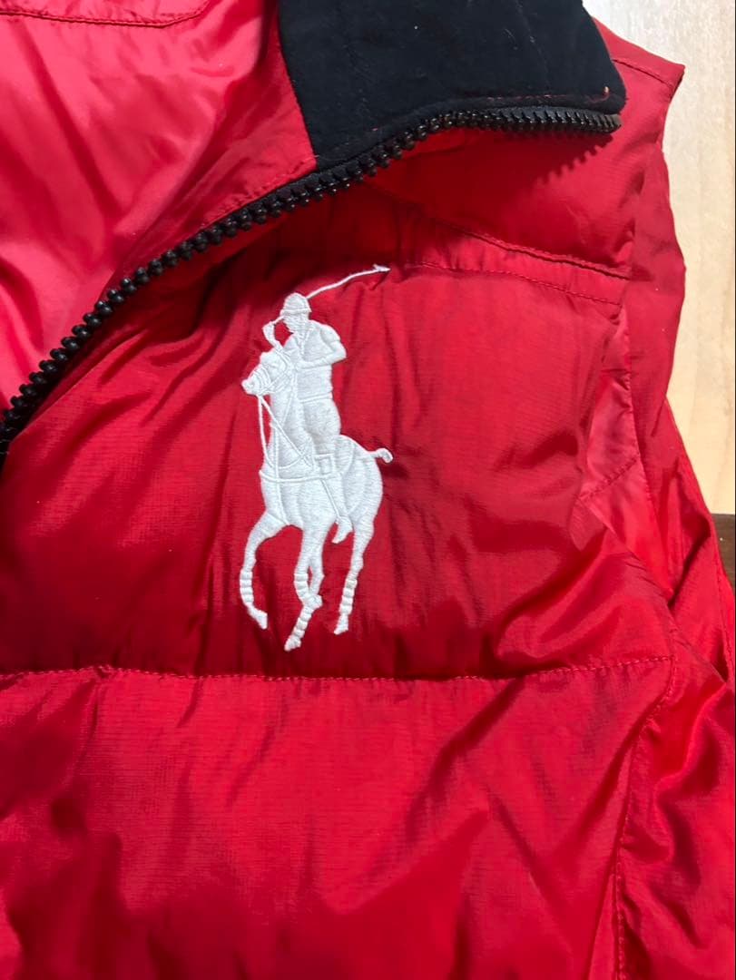 Polo by Ralph Lauren フード付きダウンベスト M