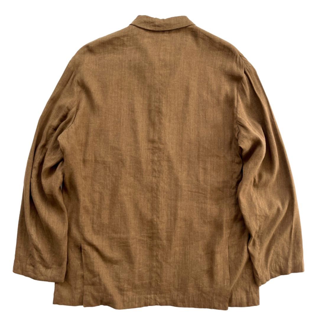 【Vintage】Romeo Gigli リネンジャケット 48 ロメオ・ジリ
