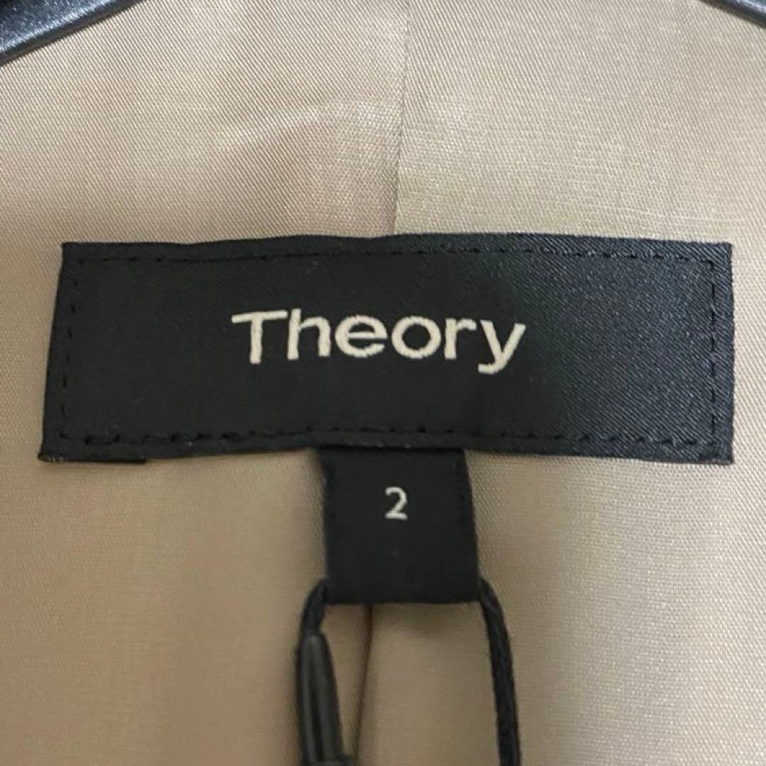 【未使用•タグ付✨】Theory テーラードジャケット 現行 ベージュ M相当