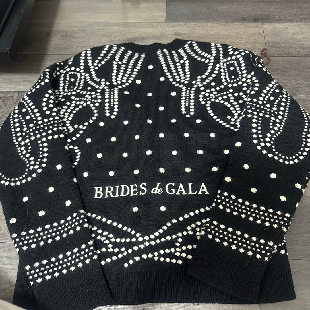 HERMES BRIDES de GALA ニットカーディガン　23ss