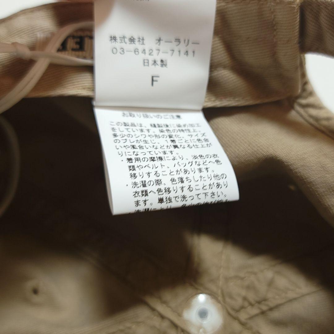 た*ん様 AURALEE 26SS GARMENT DYED FINX CHIN