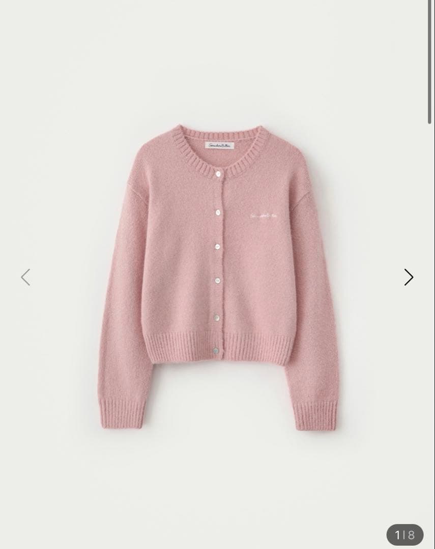 新品Some Where Butter Manon AlpacaCardigan